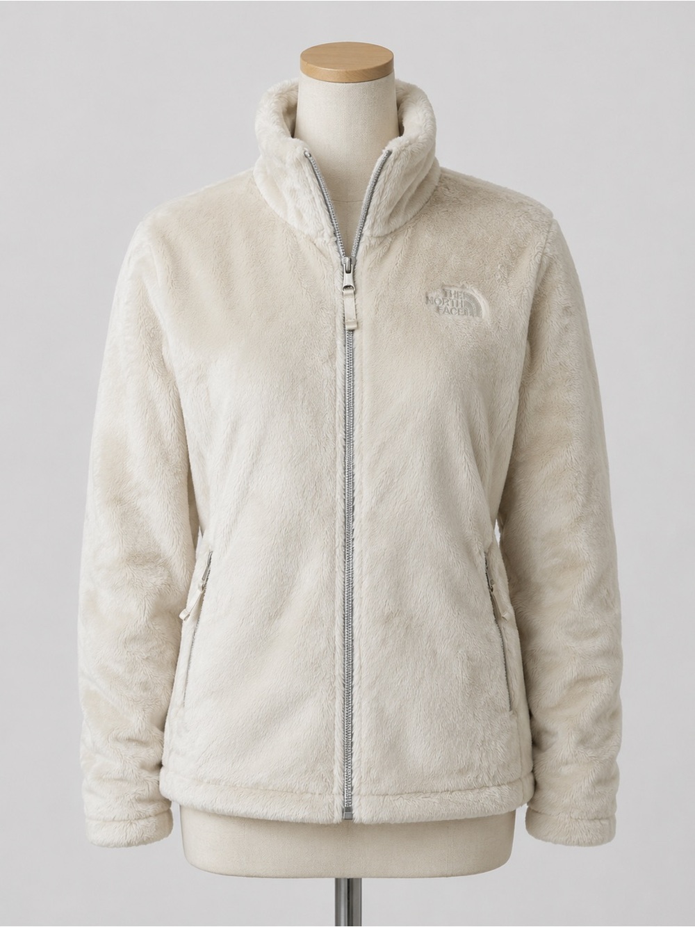 North Face - Silken Fleece Jacket - White Dune
